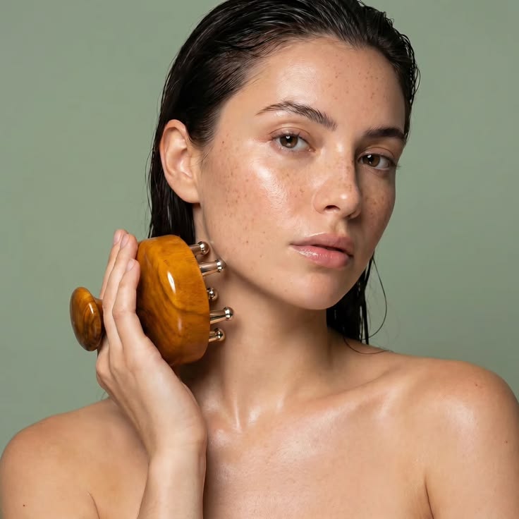 Kansya bronze massage roller