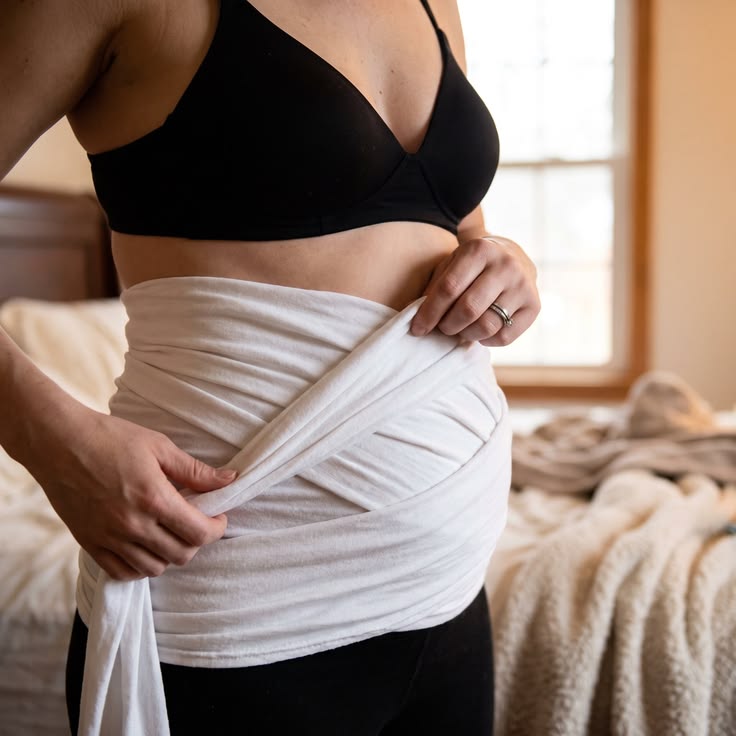 Udara Veshtanam postnatal abdominal binding